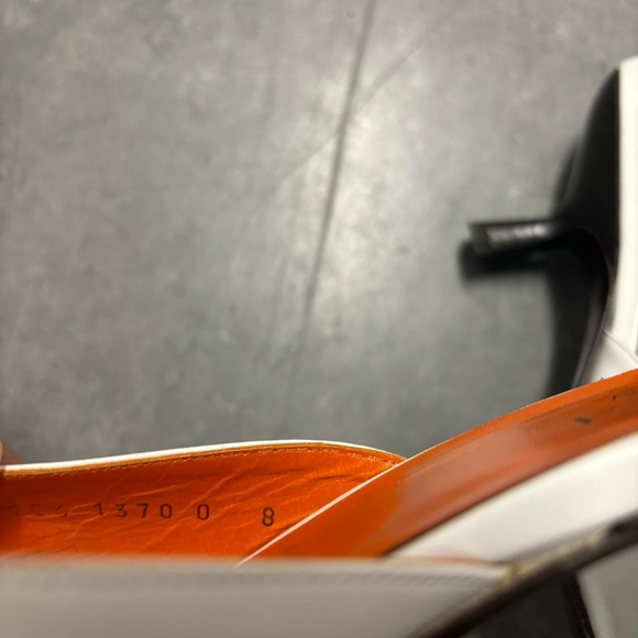 Vintage Y2K Gucci Open Toe Bow Tie Ruched Slip-on Mule Kitten Heels - Picture 4 of 7